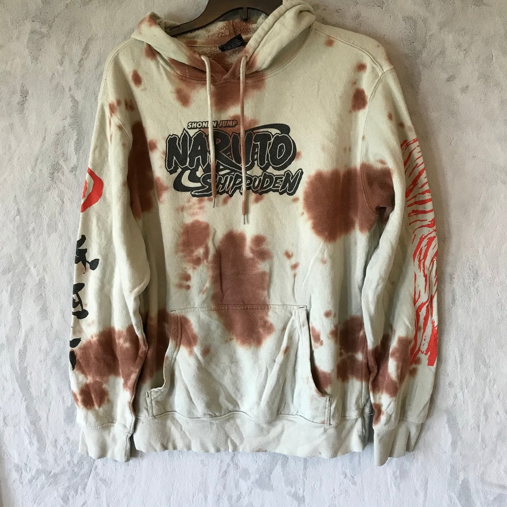 Naruto Shippuden Shonen‎ Jump Hoodie Tie Dye Characters Graphic Medium